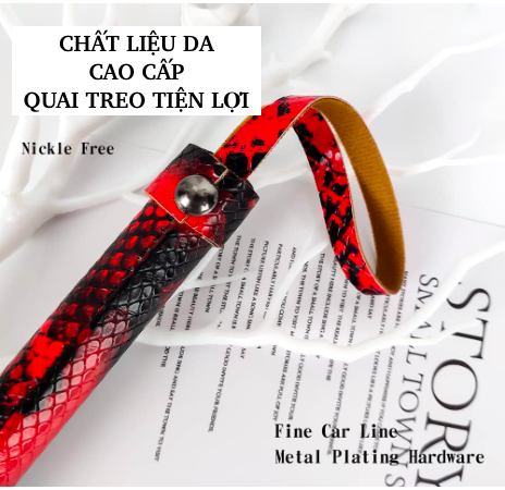 Thông tin Roi Da Tình Yêu Lan Wan Đồ Chơi BDSM Cao Cấp Màu Đỏ Đen nhập khẩu